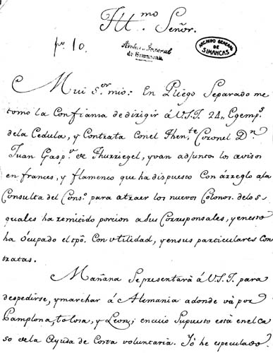 Campomanes a Muzquiz, 5 de maig de 1767
