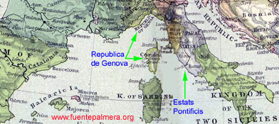 República de Gènova i Estats Pontificis