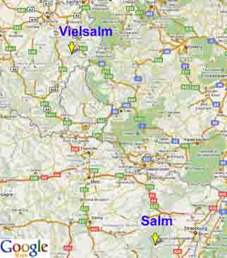 Vielsalm i Salm als Vosges